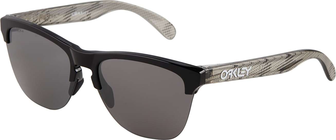 OAKLEY Sportovní sluneční brýle černá / šedá