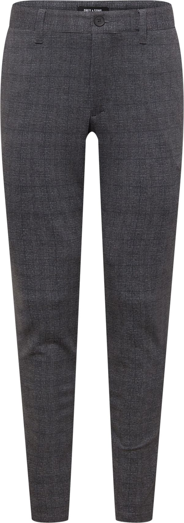 Only & Sons Chino kalhoty 'Mark' šedý melír / černá