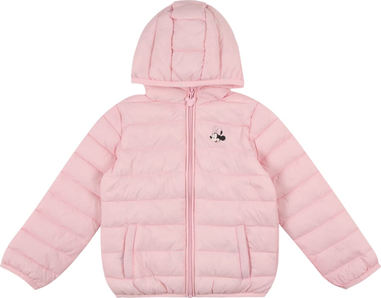OVS Zimní bunda pastelově růžová / černá / béžová