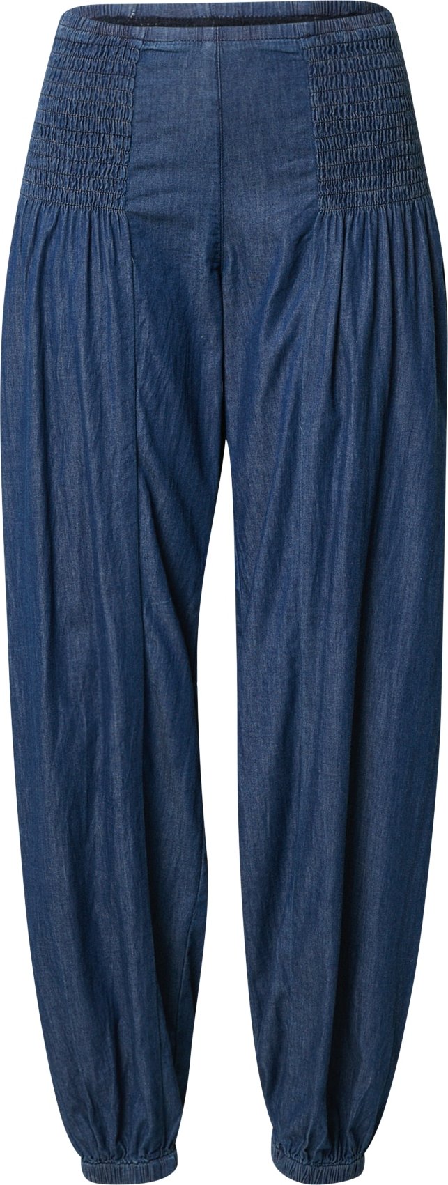 PULZ Jeans Harémové kalhoty 'Jill' modrá džínovina