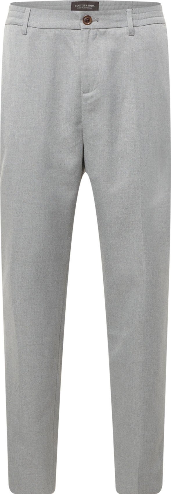 SCOTCH & SODA Chino kalhoty 'Fave' šedý melír