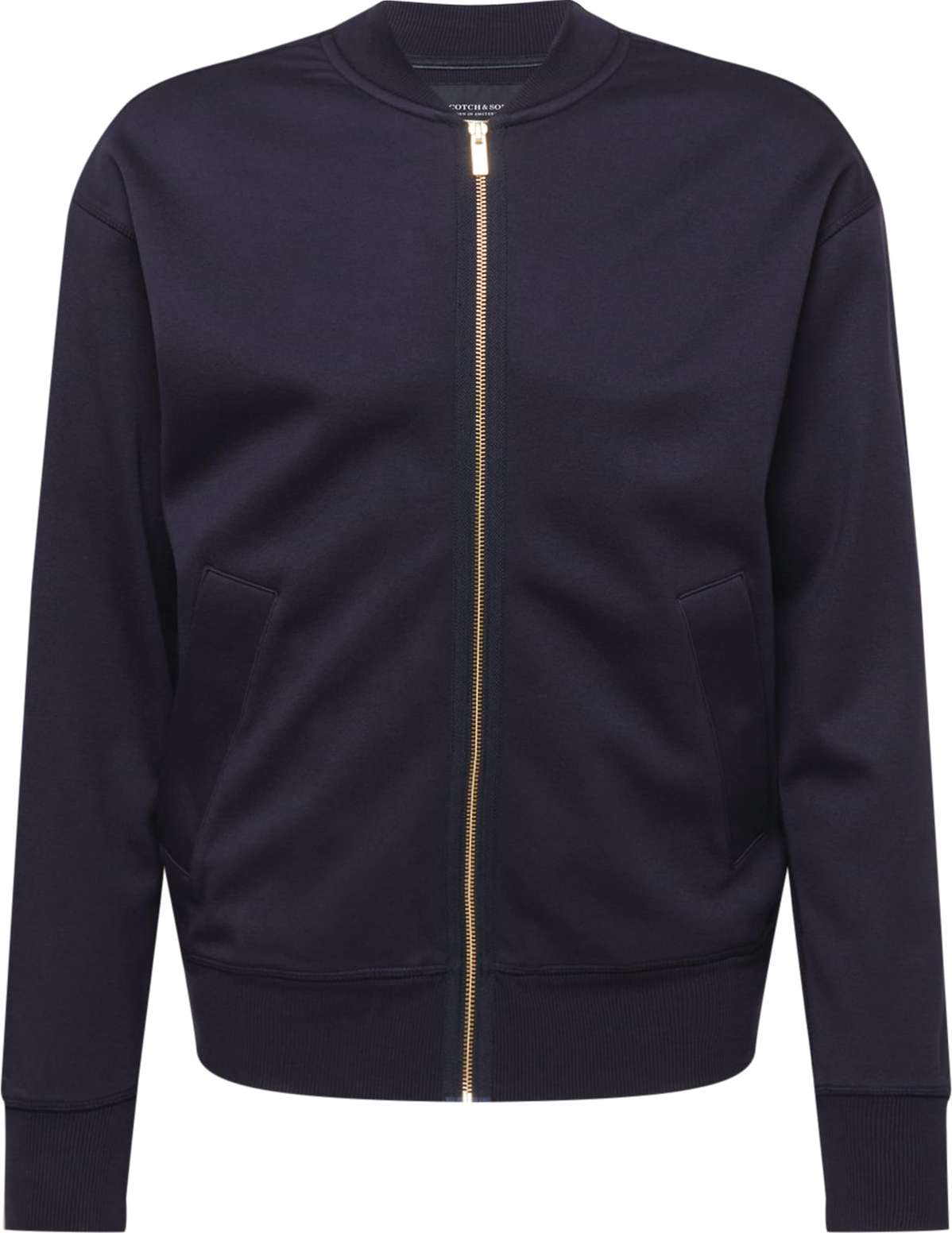 SCOTCH & SODA Mikina s kapucí námořnická modř