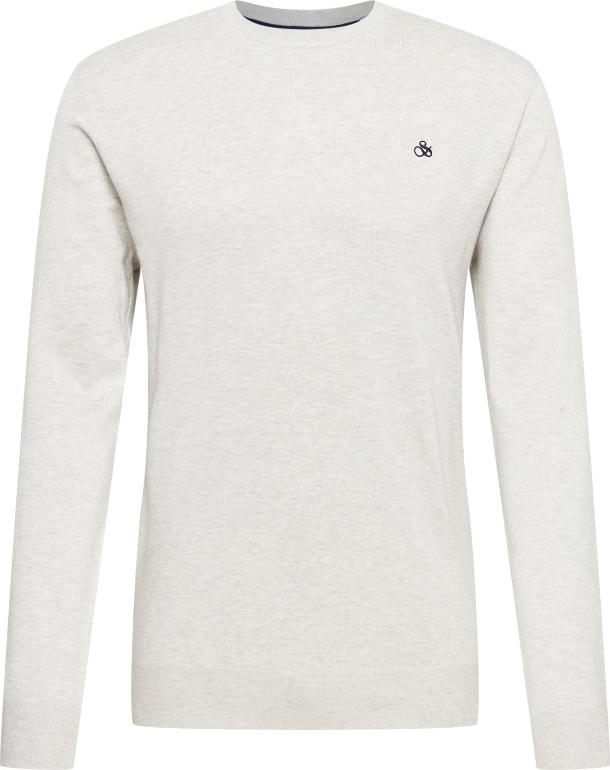 SCOTCH & SODA Svetr bílý melír / noční modrá