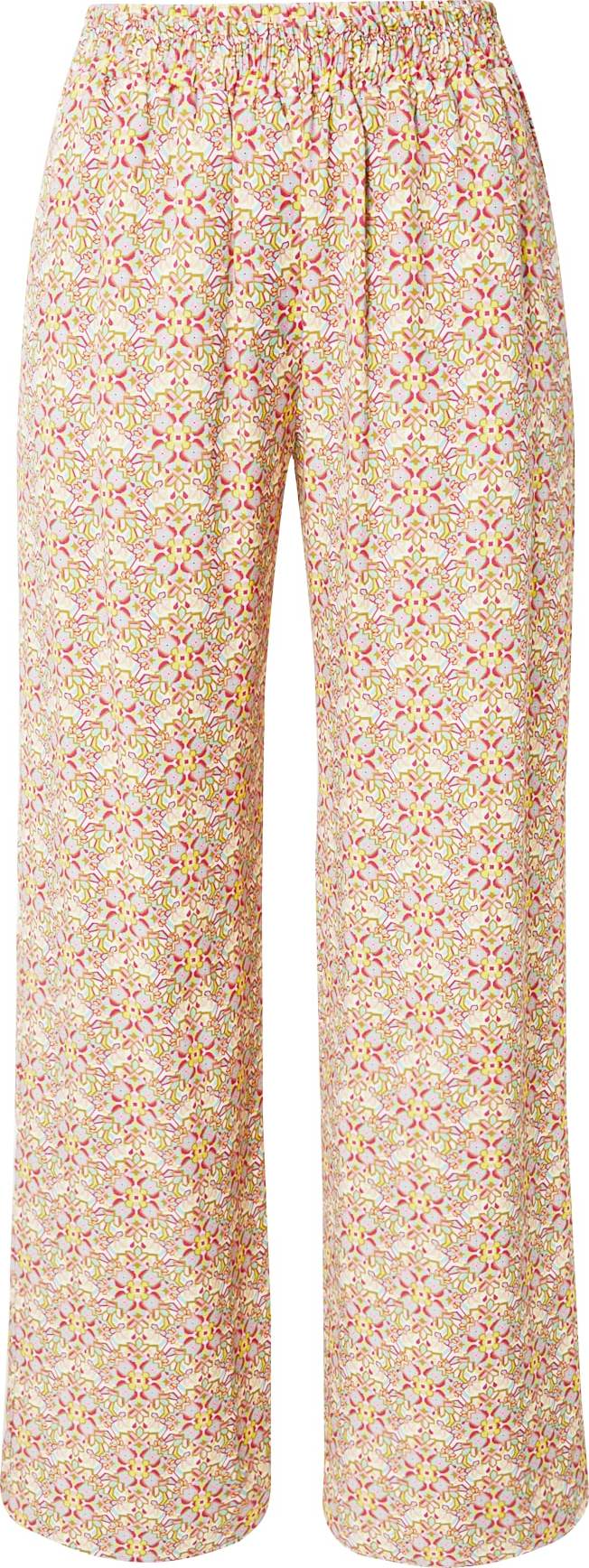 Smith&Soul Kalhoty světle růžová / pitaya / bílá / olivová / tyrkysová