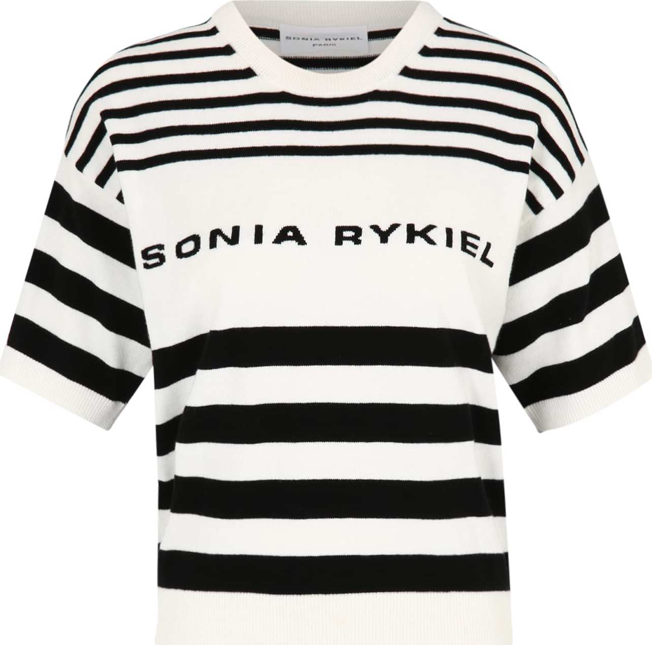Sonia Rykiel Svetr 'MAGGIE' bílá / černá