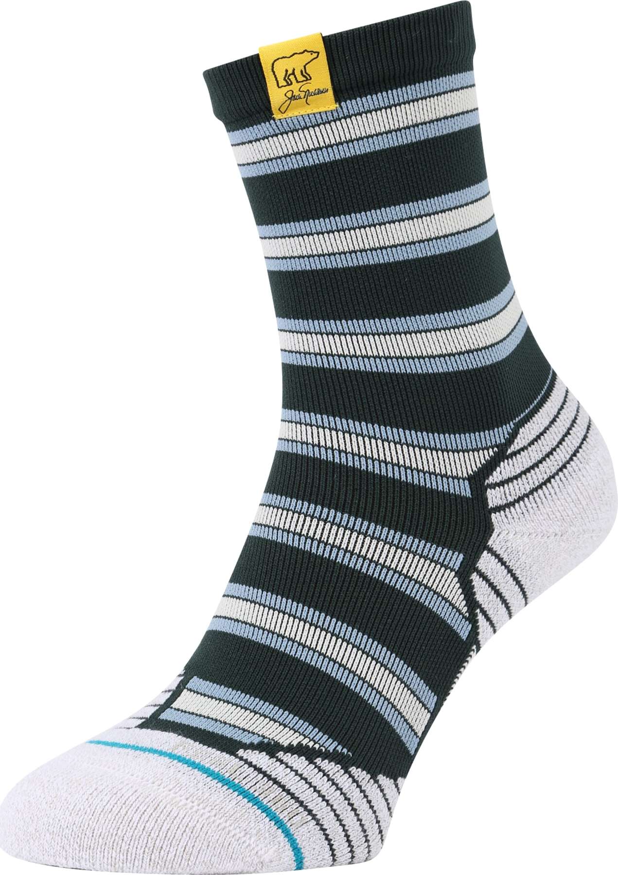 Stance Sportovní ponožky 'AUGUSTA CHAMPION' jedle / kouřově modrá / světle šedá / azurová modrá