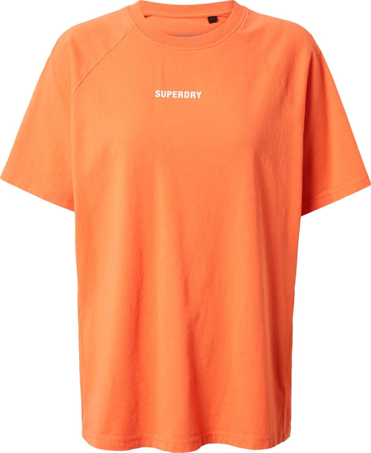Superdry Funkční tričko oranžová / bílá