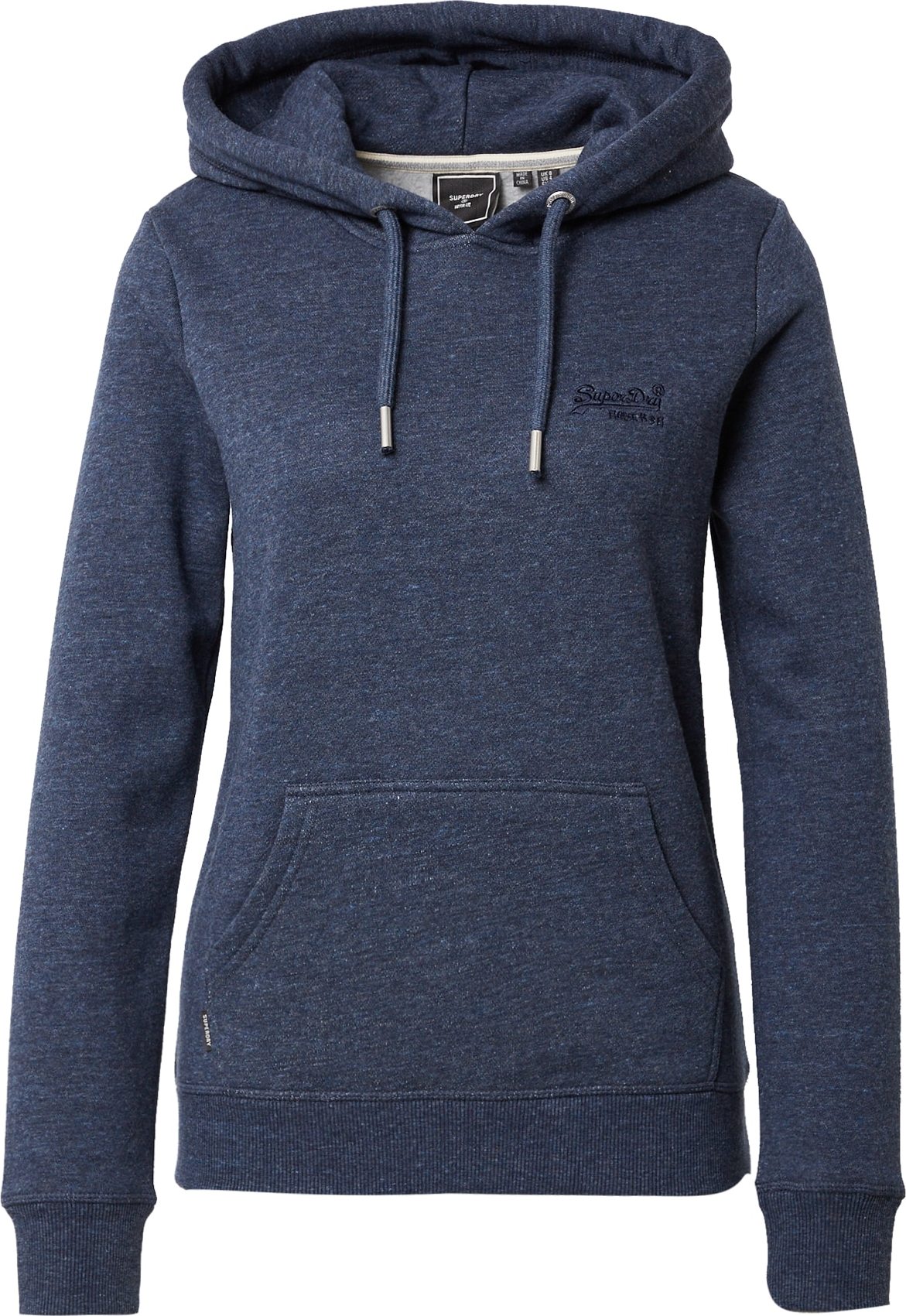 Superdry Mikina modrý melír