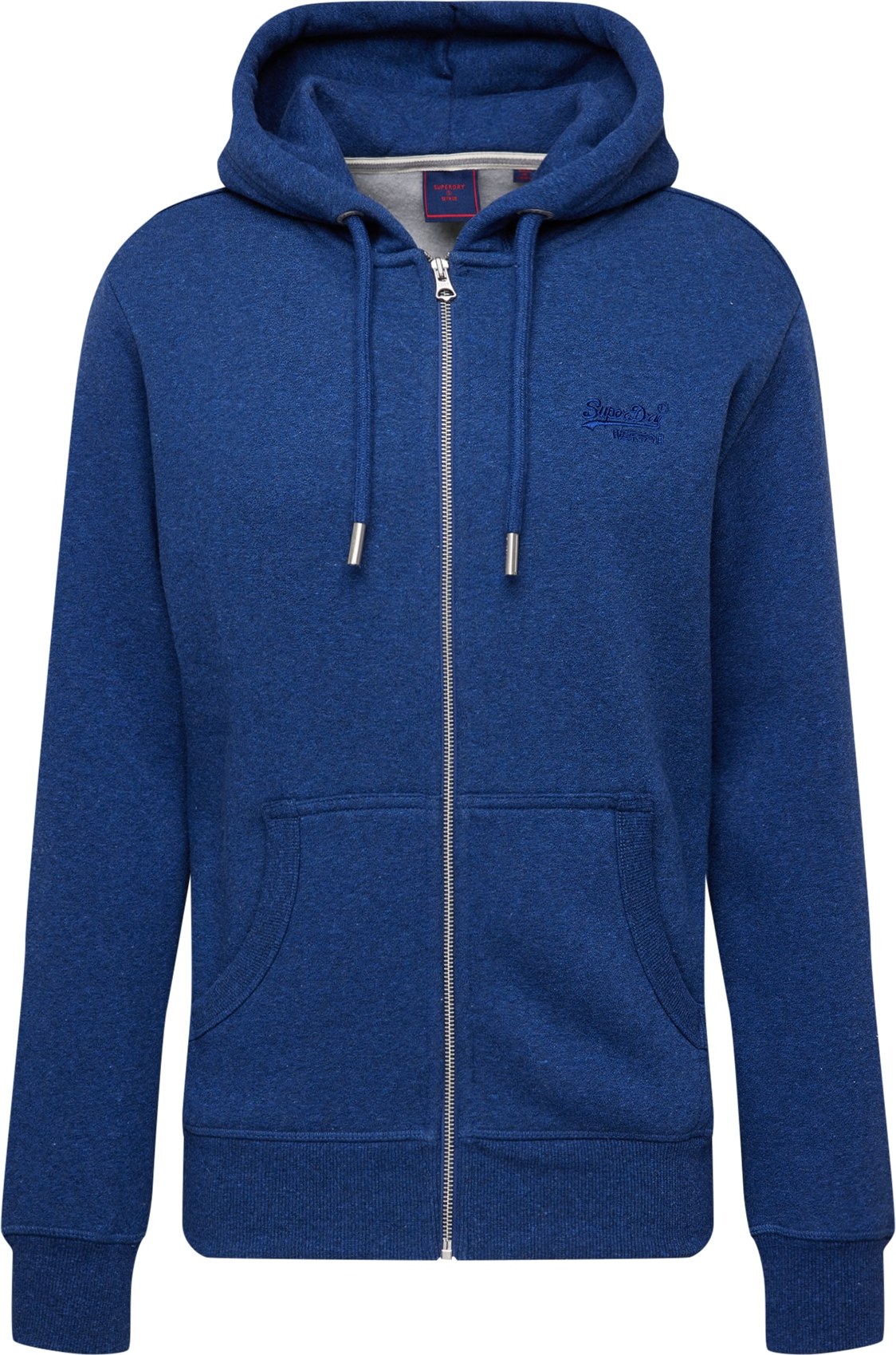 Superdry Mikina s kapucí marine modrá