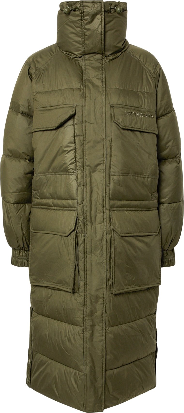 SVEA Zimní kabát khaki