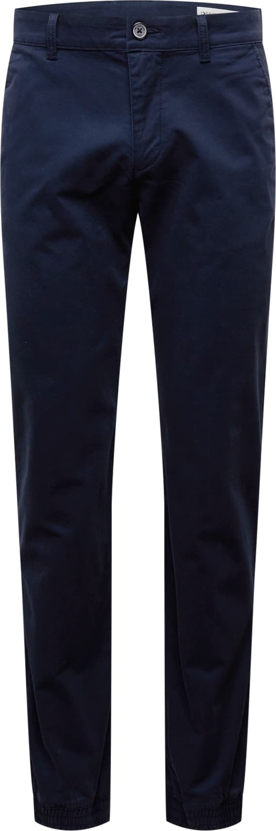 TOM TAILOR DENIM Chino kalhoty tmavě modrá