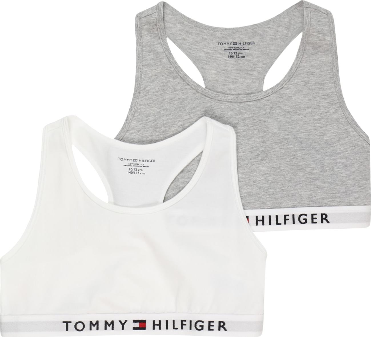 Tommy Hilfiger Underwear Podprsenka bílá / šedá