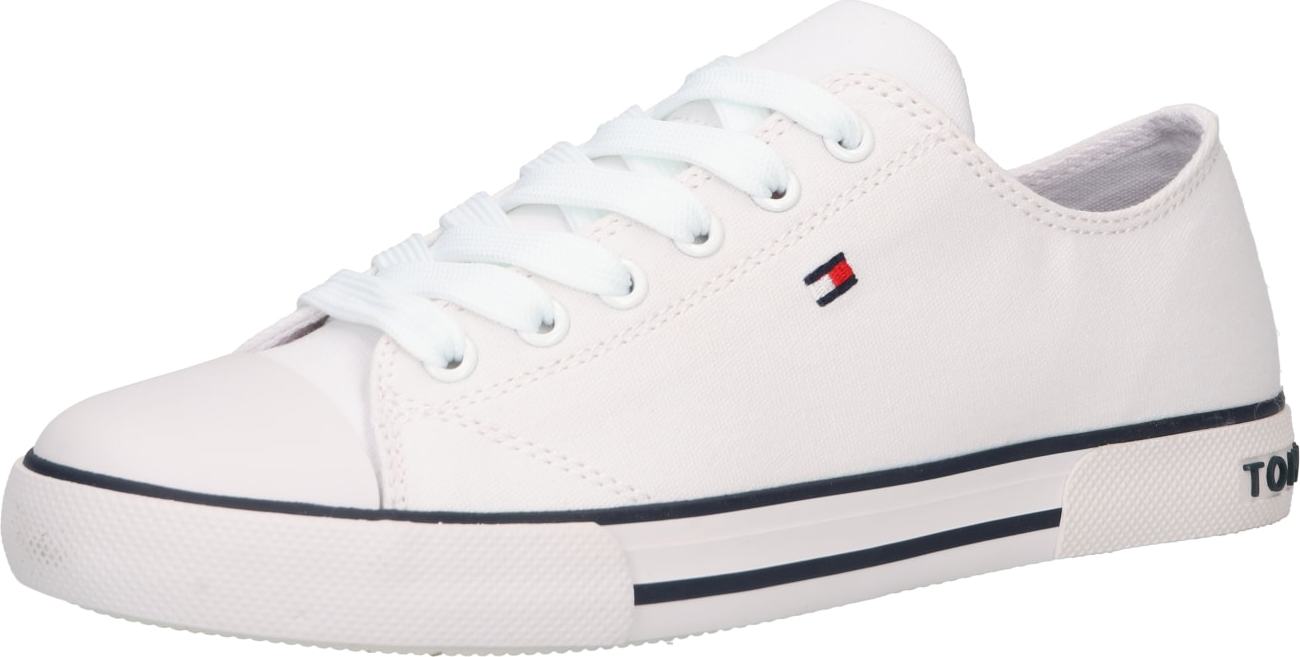 TOMMY HILFIGER Tenisky bílá / červená / modrá