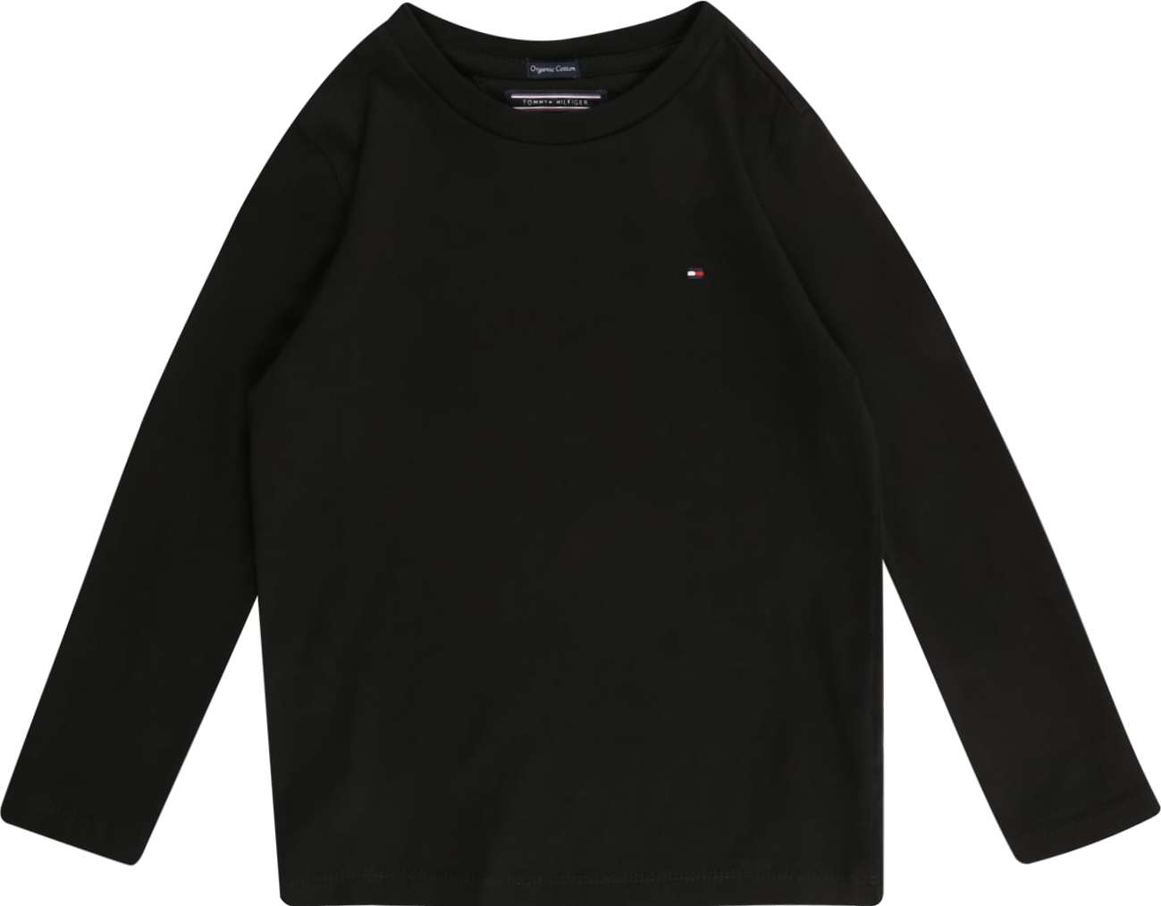 TOMMY HILFIGER Tričko černá / bílá / červená / modrá