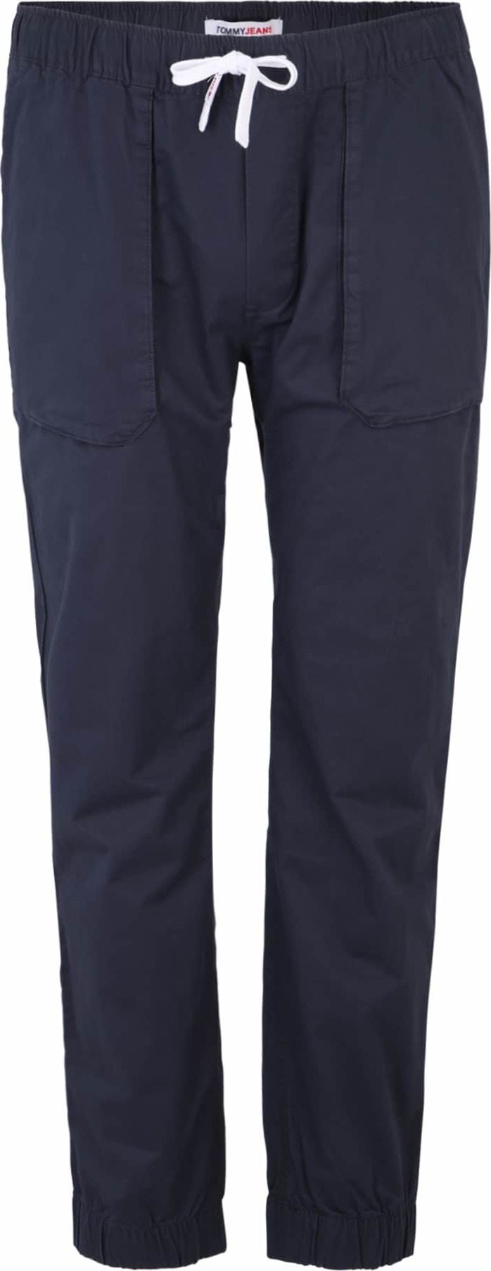 Tommy Jeans Plus Kalhoty 'Plus Scanton' noční modrá / bílá / červená