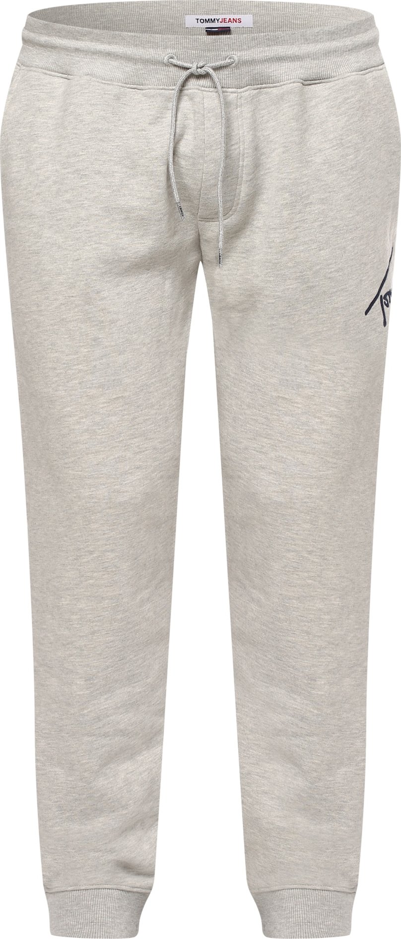 Tommy Jeans Plus Kalhoty šedý melír / námořnická modř