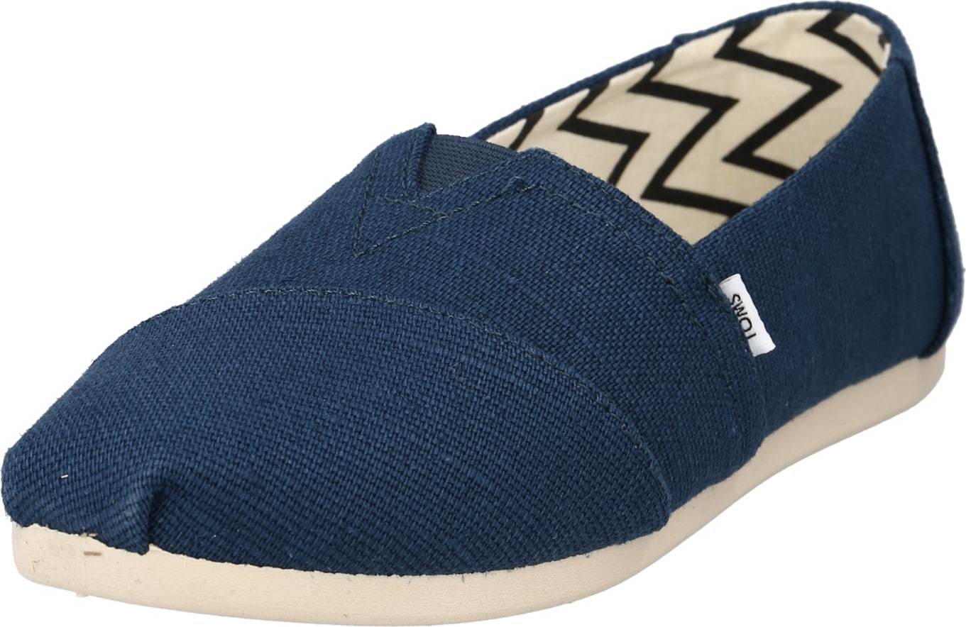 TOMS Espadrilky 'ALPARGATA' marine modrá