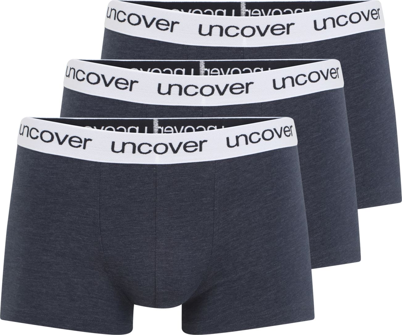 uncover by SCHIESSER Boxerky '3-Pack Uncover' tmavě modrá