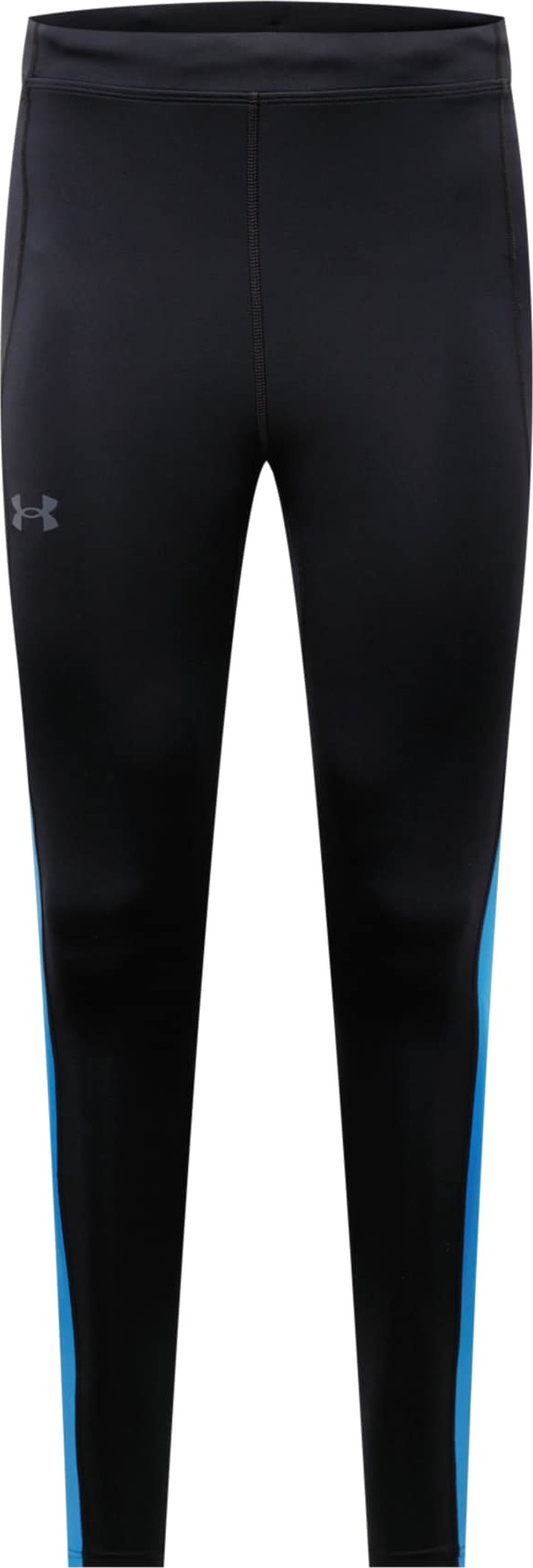 UNDER ARMOUR Sportovní kalhoty 'Fly Fast' černá / modrá / bílá / šedá