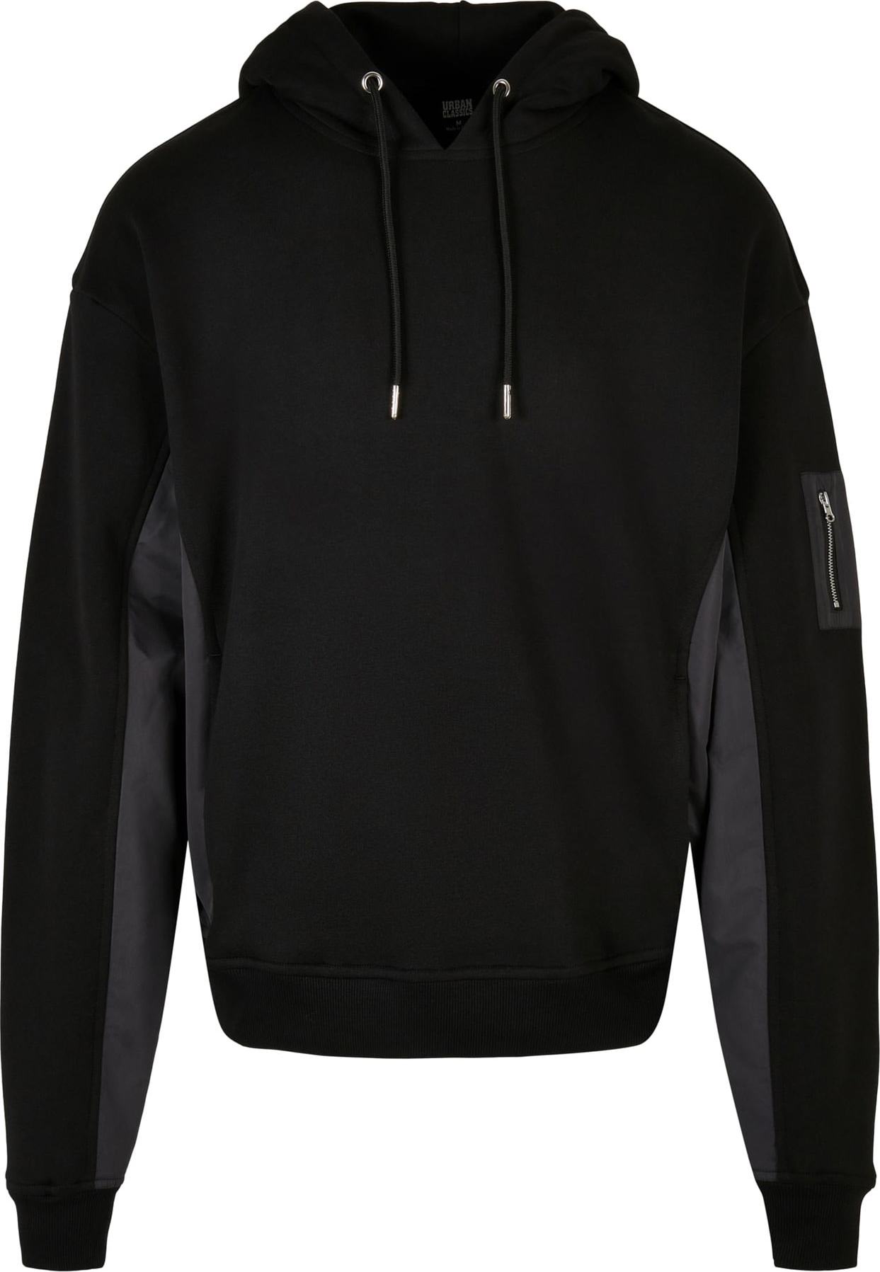 Urban Classics Mikina 'Military' černá