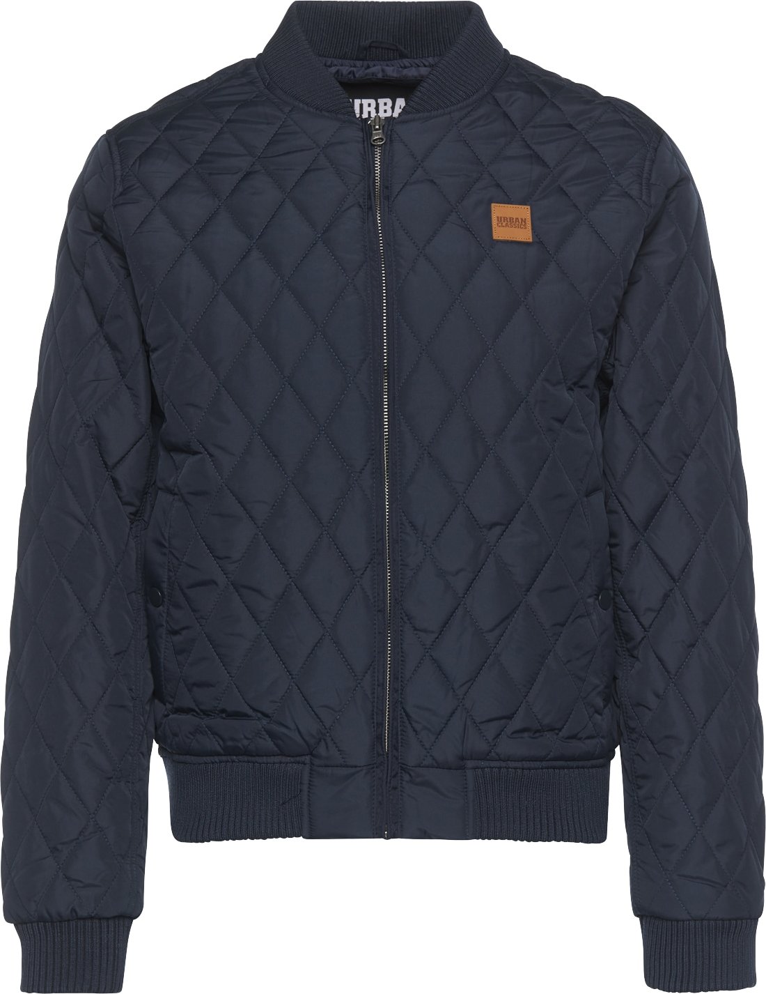 Urban Classics Přechodná bunda 'Diamond Quilt' námořnická modř