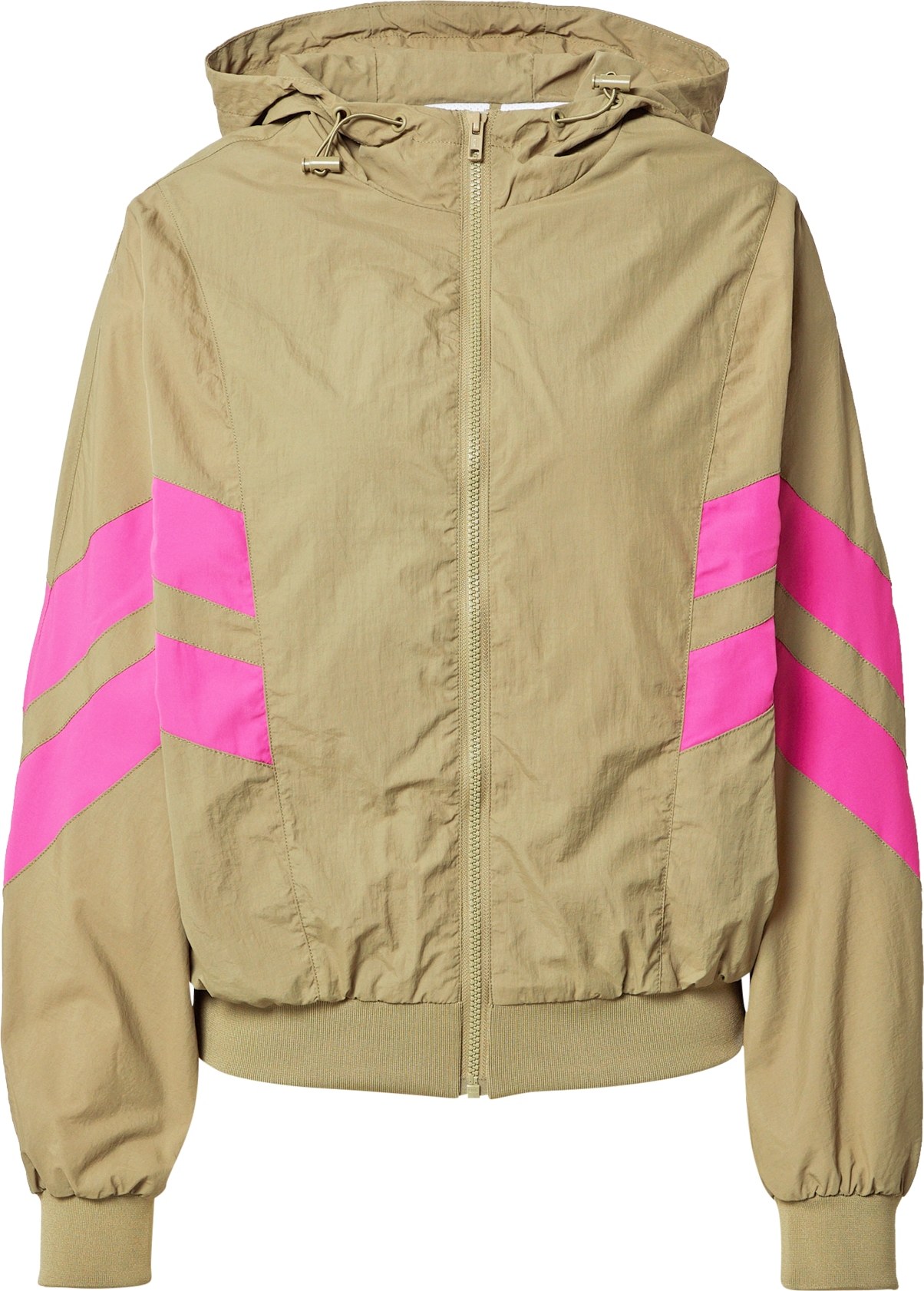 Urban Classics Přechodná bunda pink / khaki