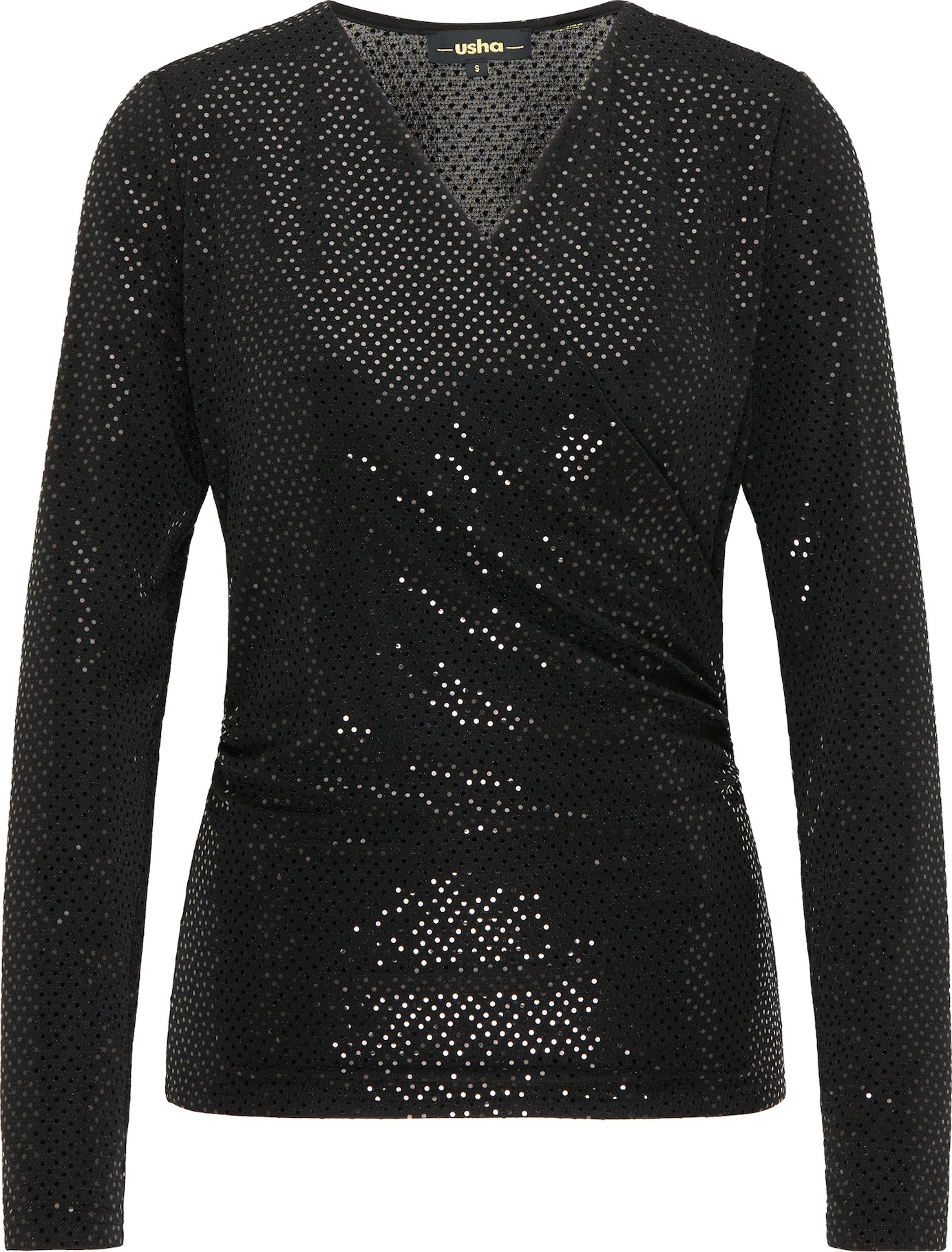 usha BLACK LABEL Tričko černá