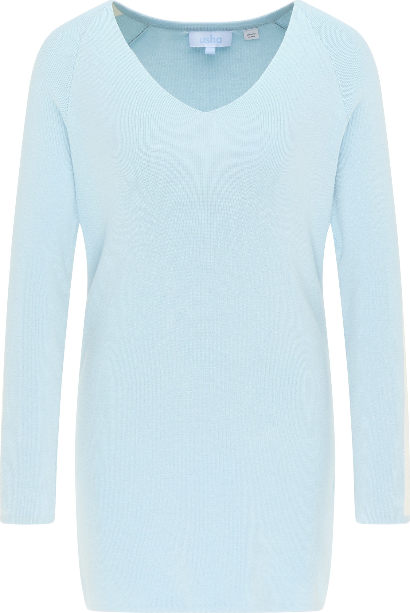 usha BLUE LABEL Svetr světlemodrá / bílá