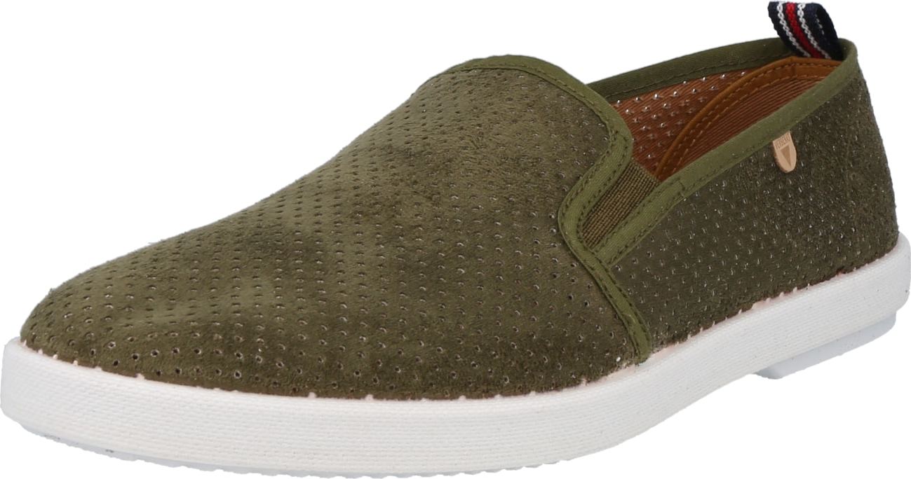 VERBENAS Slip on boty 'TEO' khaki