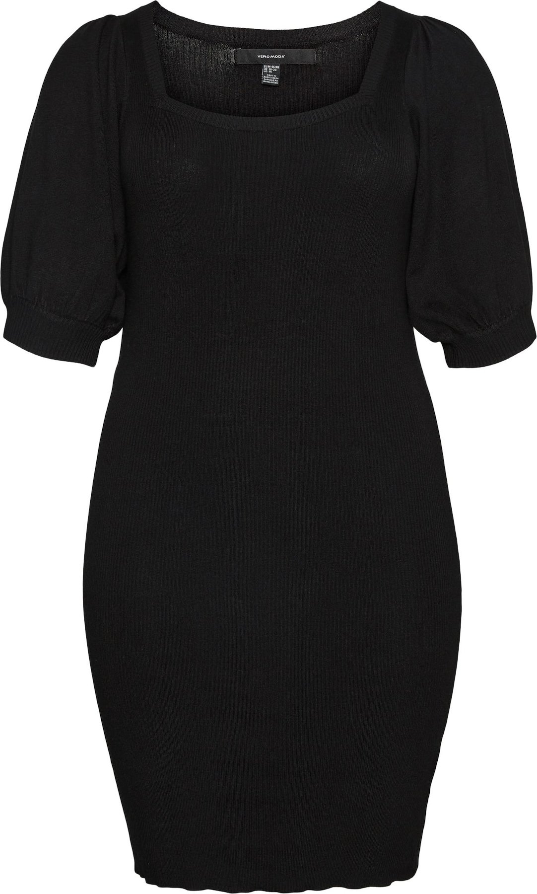 Vero Moda Curve Úpletové šaty 'Glory' černá