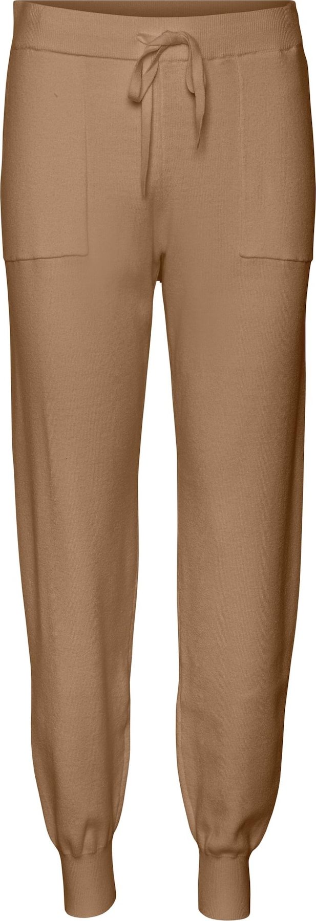 VERO MODA Kalhoty 'Nancy' hnědá