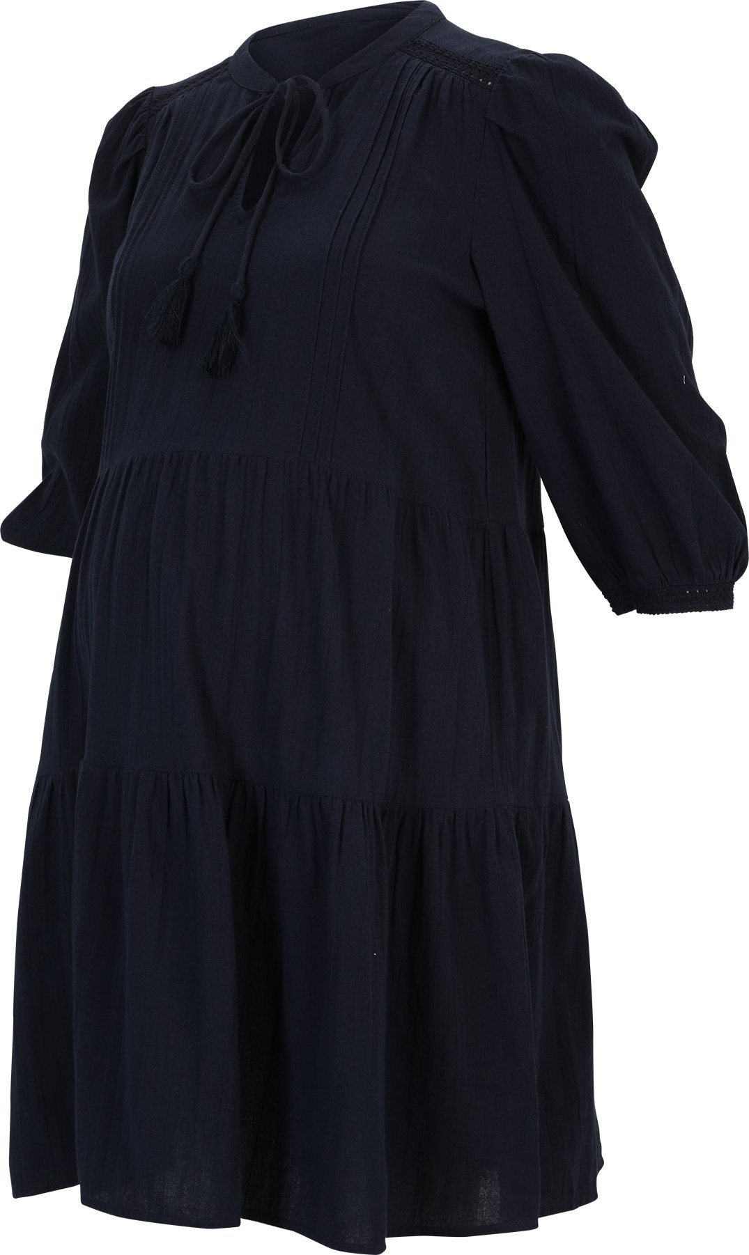 Vero Moda Maternity Košilové šaty 'Pretty' námořnická modř