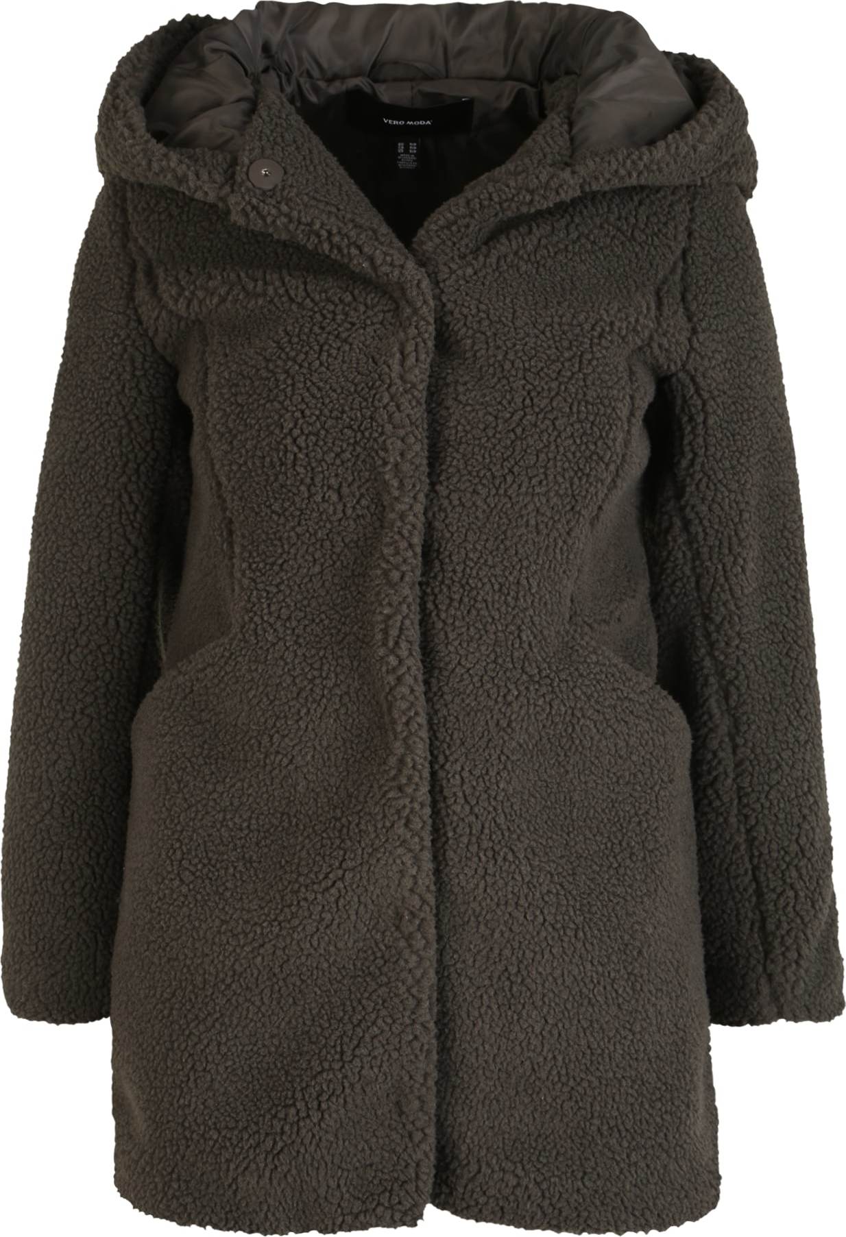Vero Moda Petite Zimní kabát 'DONNALOT' tmavě zelená