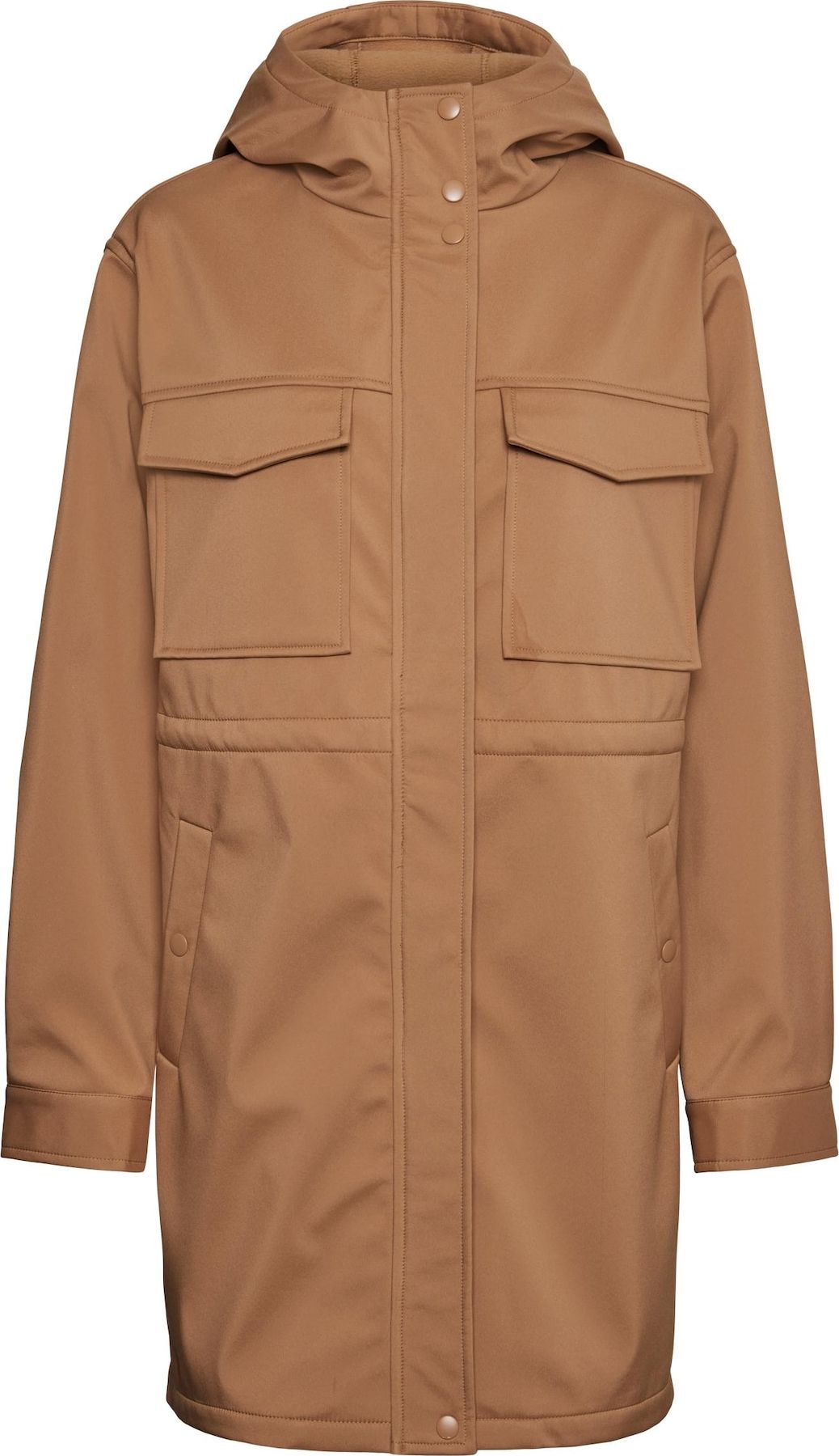 VERO MODA Přechodný kabát hnědá