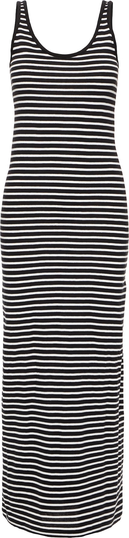 VERO MODA Šaty 'Nanna' černá / bílá