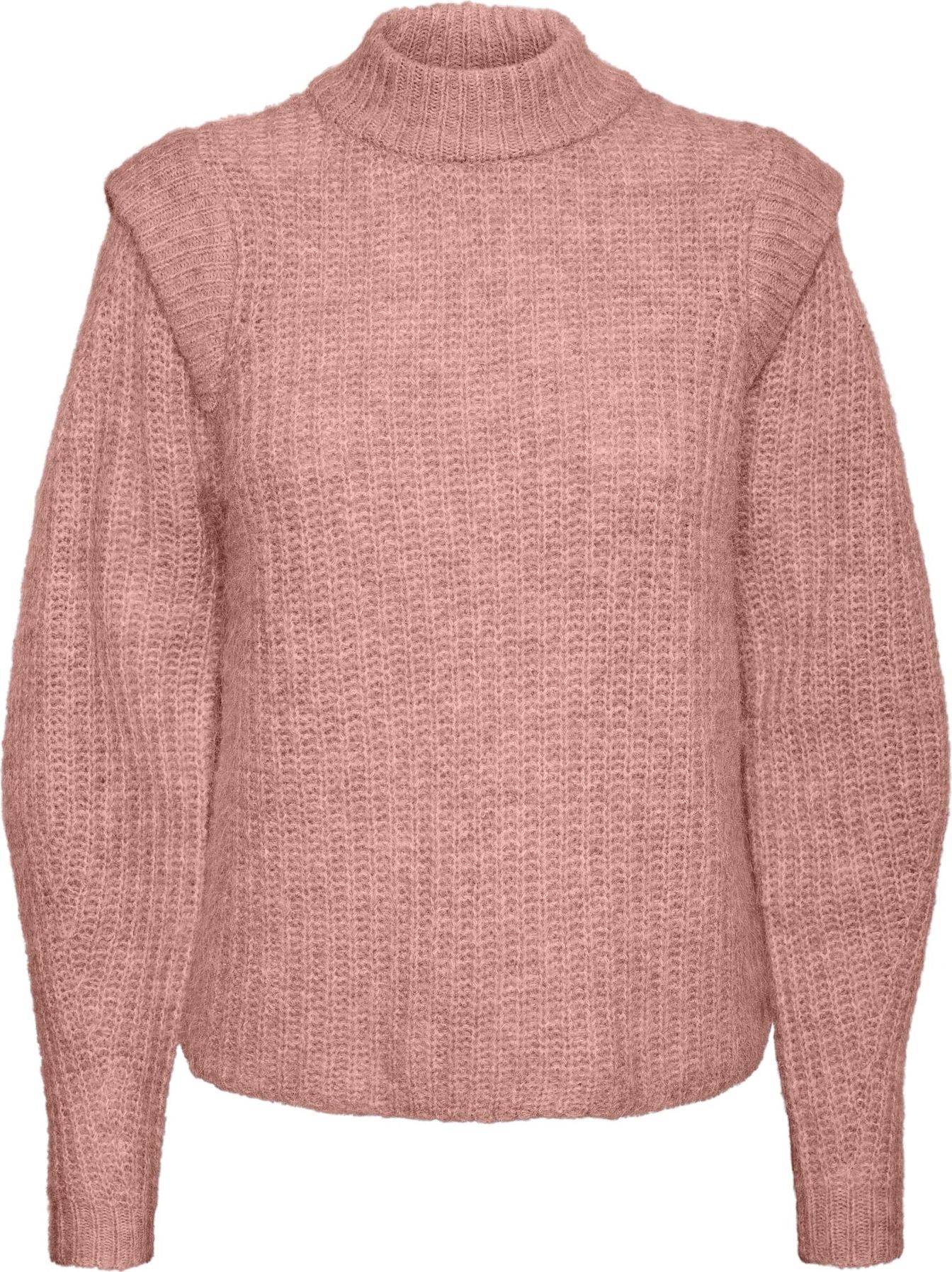 VERO MODA Svetr 'Pekan' růže