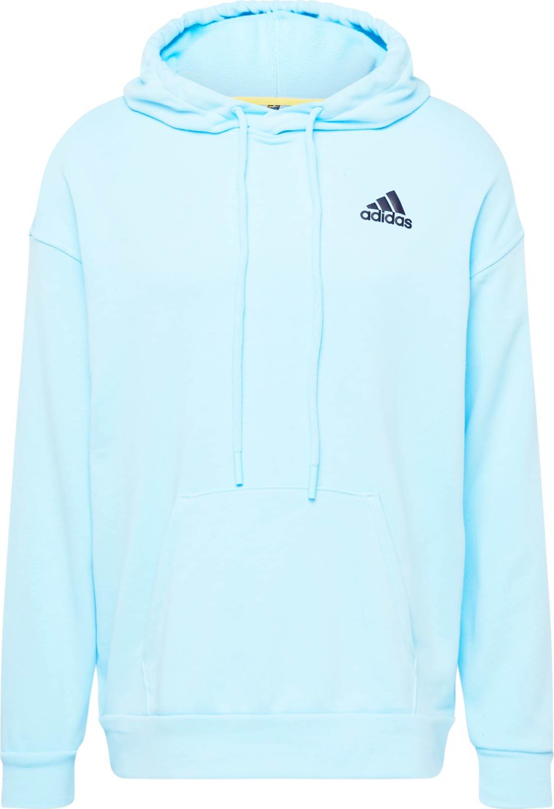 ADIDAS PERFORMANCE Sportovní mikina světlemodrá / černá