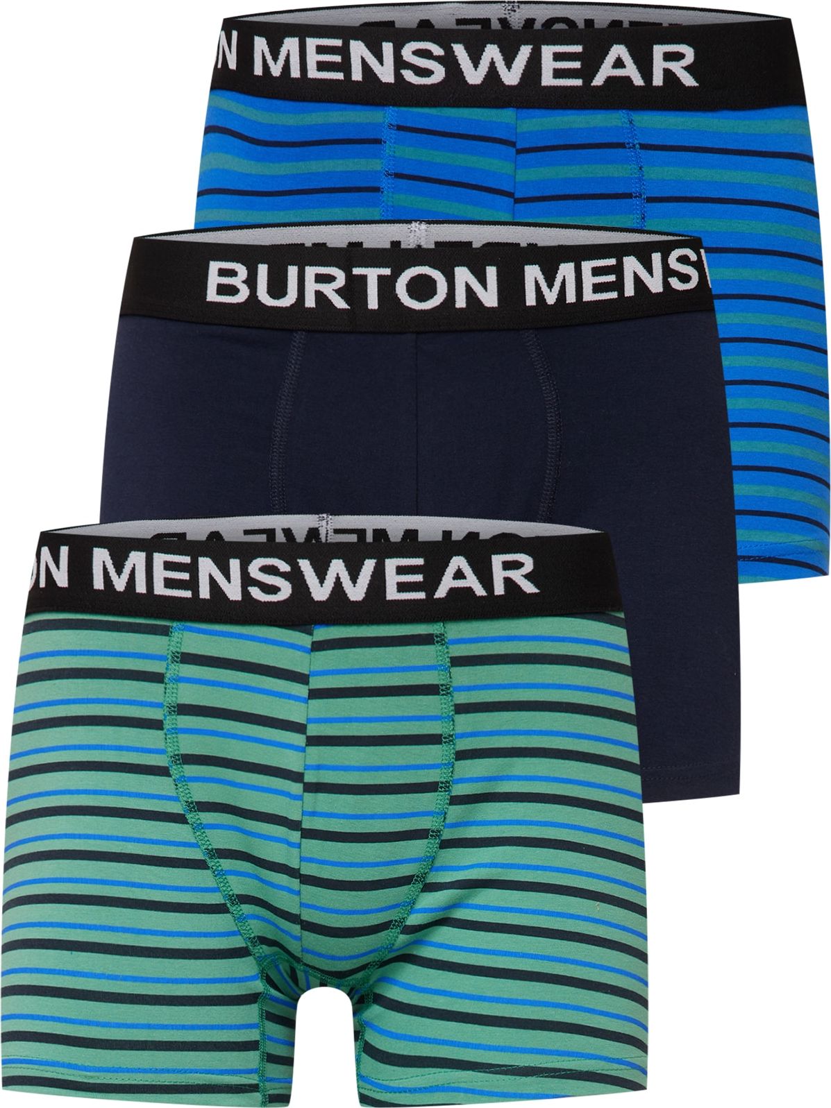 BURTON MENSWEAR LONDON Boxerky modrá / mix barev