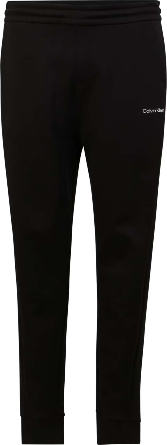 Calvin Klein Big & Tall Kalhoty černá / bílá