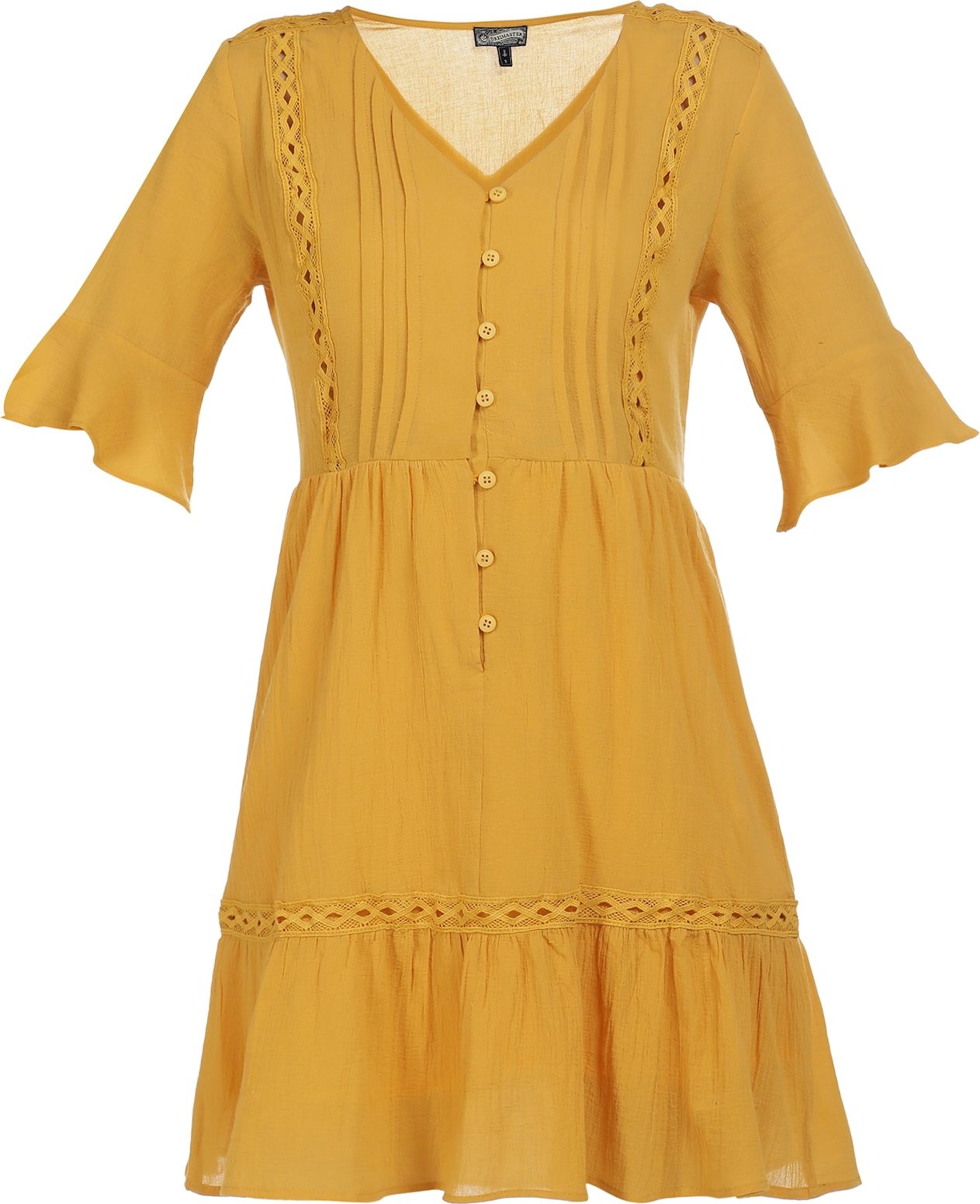 DreiMaster Vintage Šaty medová