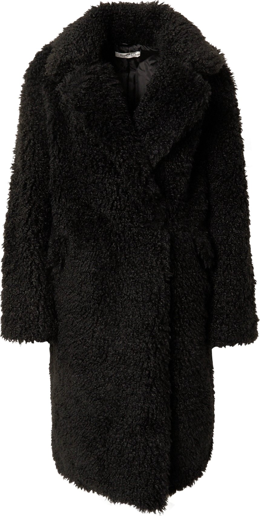 GLAMOROUS Zimní kabát černá