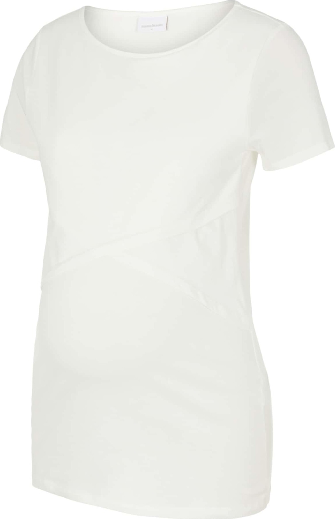 MAMALICIOUS Tričko 'Sia' přírodní bílá