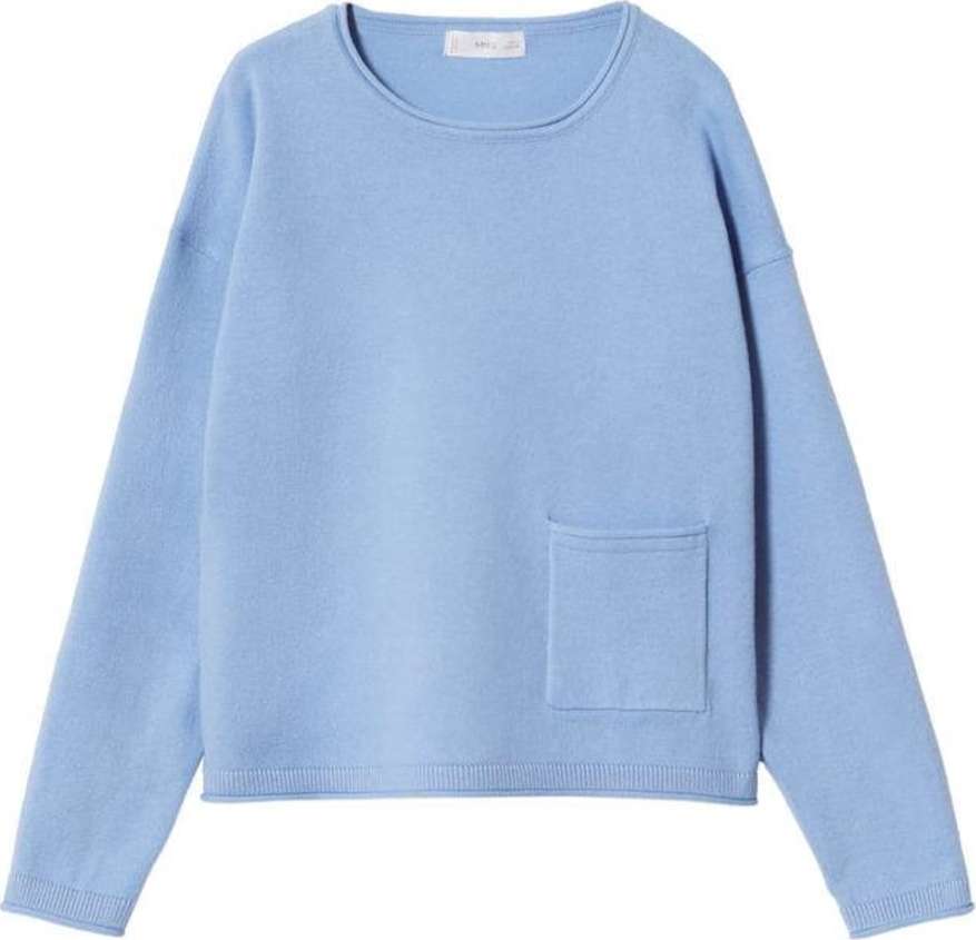 MANGO KIDS Svetr 'Jin3' světlemodrá