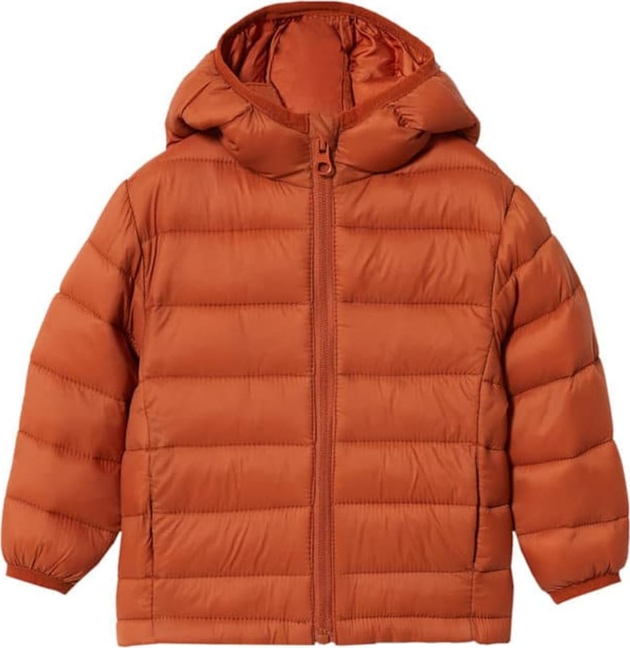 MANGO KIDS Zimní bunda 'Unicob3' oranžově červená