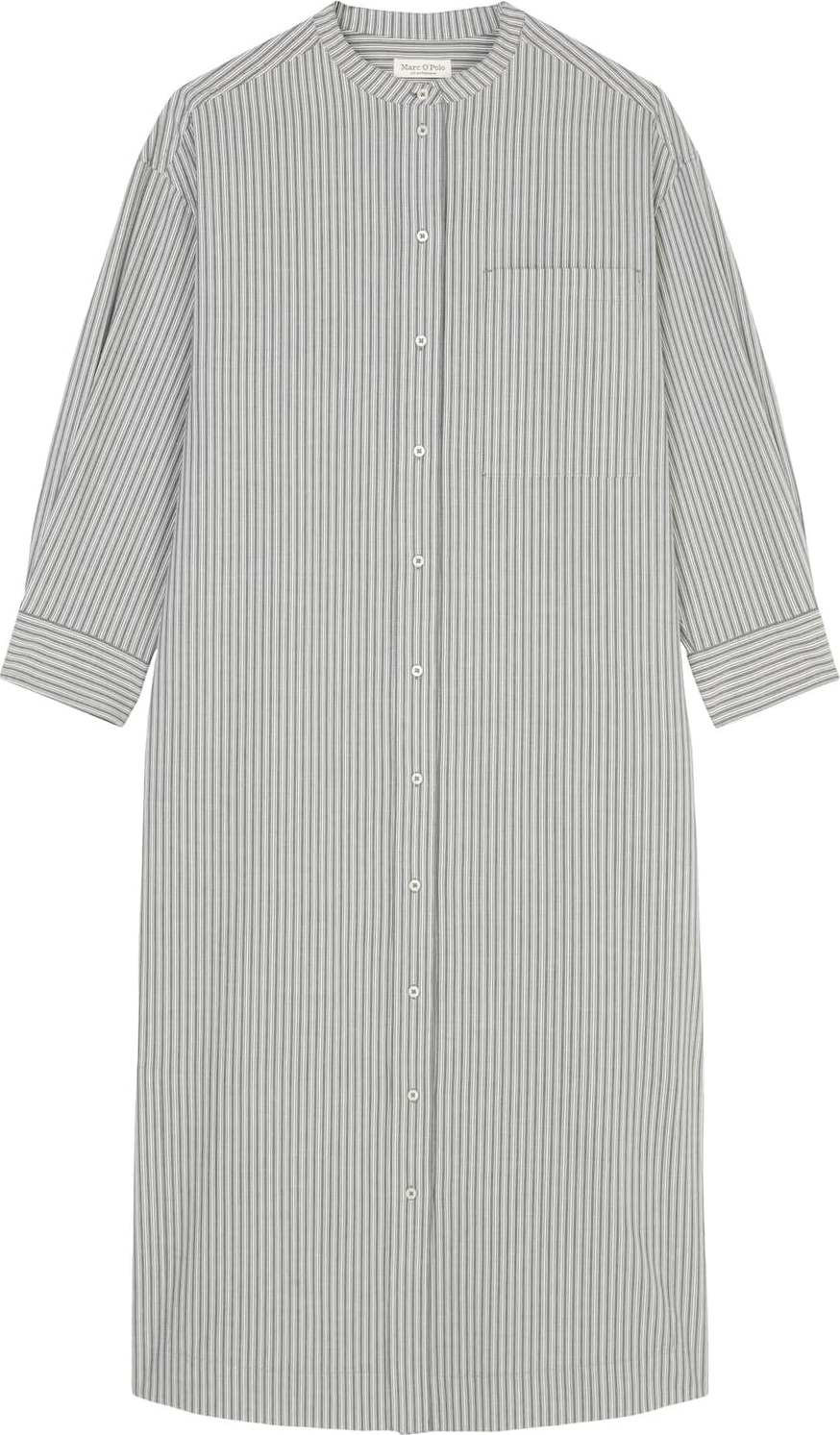 Marc O'Polo Košilové šaty přírodní bílá / šedý melír