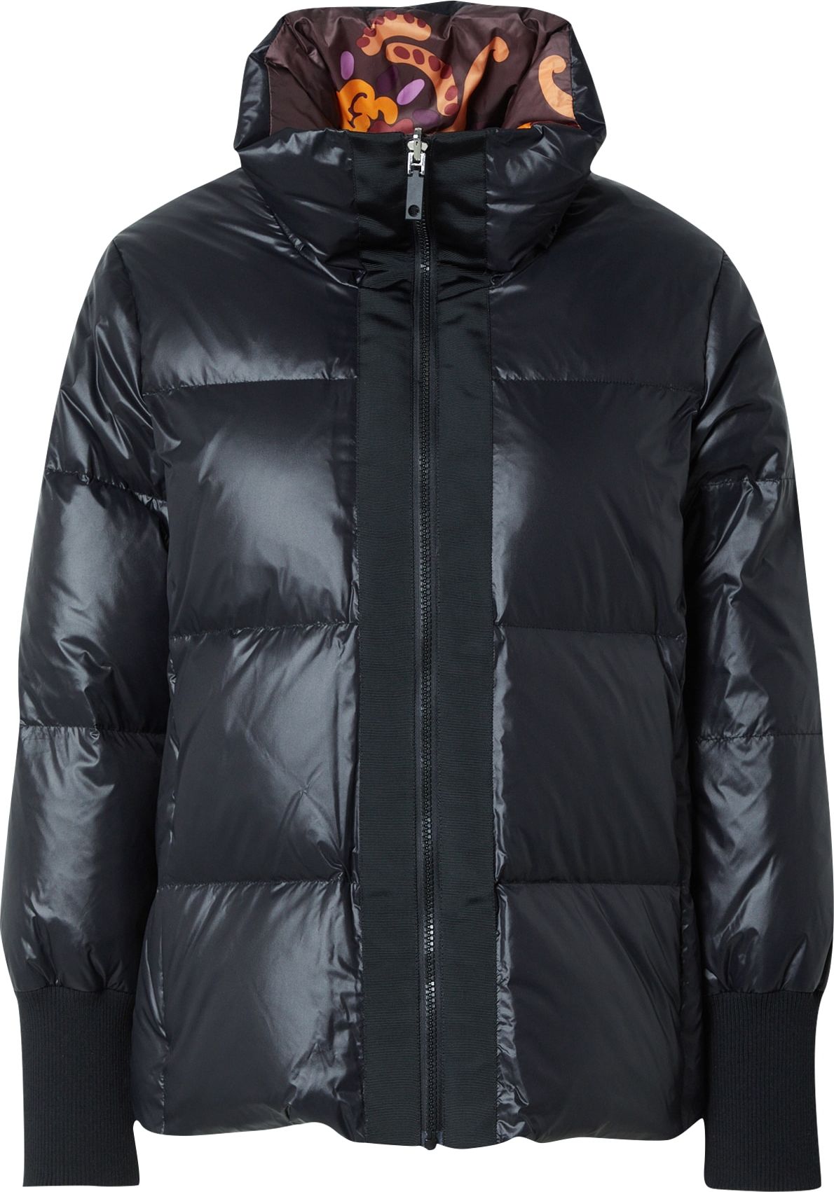 MAX&Co. Zimní bunda 'BOZZOLO' černá / mix barev