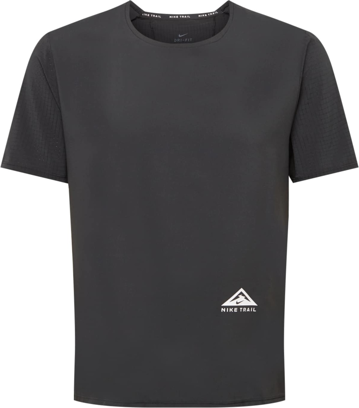 NIKE Funkční tričko 'Rise 365' černá / bílá