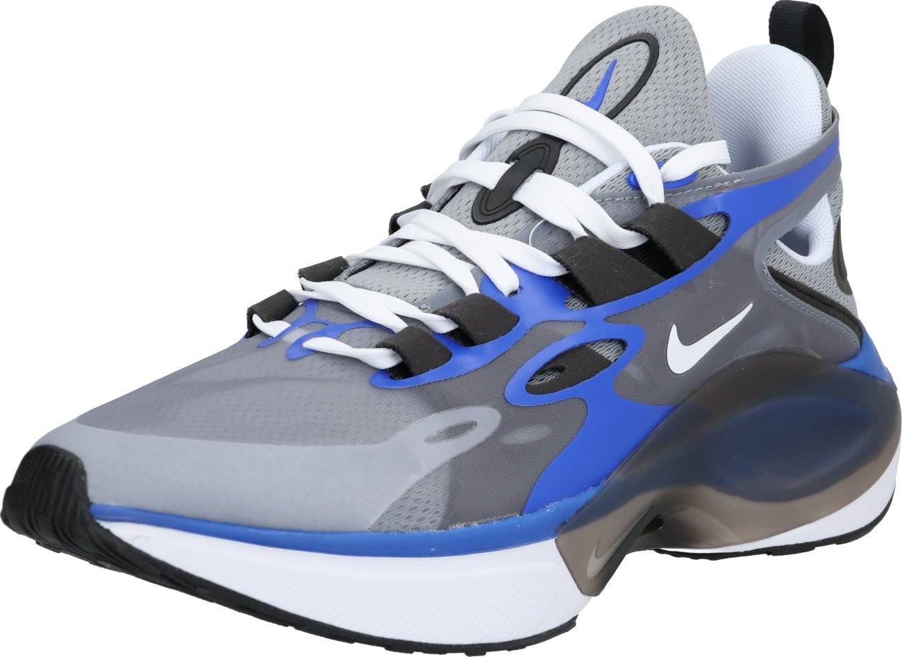 Nike Sportswear Tenisky 'NIKE SIGNAL D/MS/X' šedá / modrá