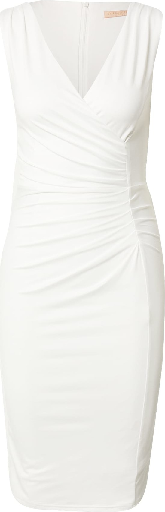 Skirt & Stiletto Koktejlové šaty 'Capri' bílá