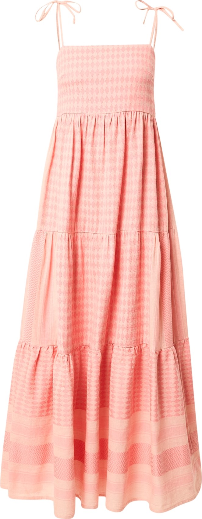 Summery Copenhagen Šaty 'Alex' pink / pastelově oranžová